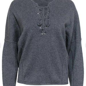 Vince - Cashmere Lace Up Sweater- Size S